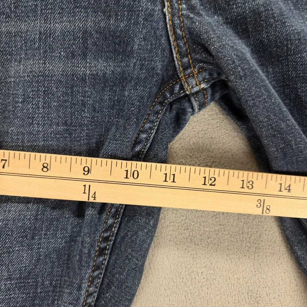 Levis 527‎ Jeans Mens 36x34 Blue Medium Wash Bootcut Zip Fly Denim
